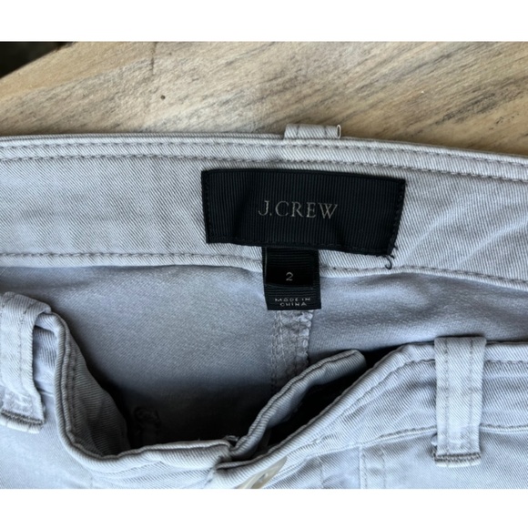 J.Crew gray chino pant, Size 2 - Picture 2 of 5